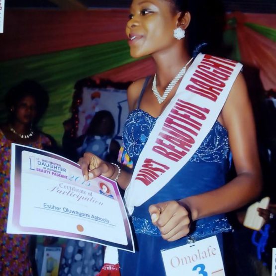 Winner of 2015 Beauty Pageant