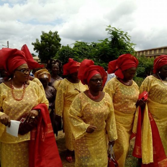IDA arriving at venue of Igogo Day Celebration