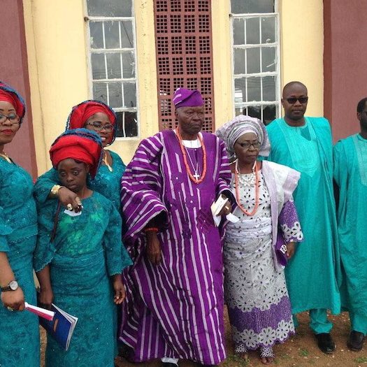 Asiwaju Pa Matthew Ola Ajayi & Family at 90th Birth Day Anniversary celebration